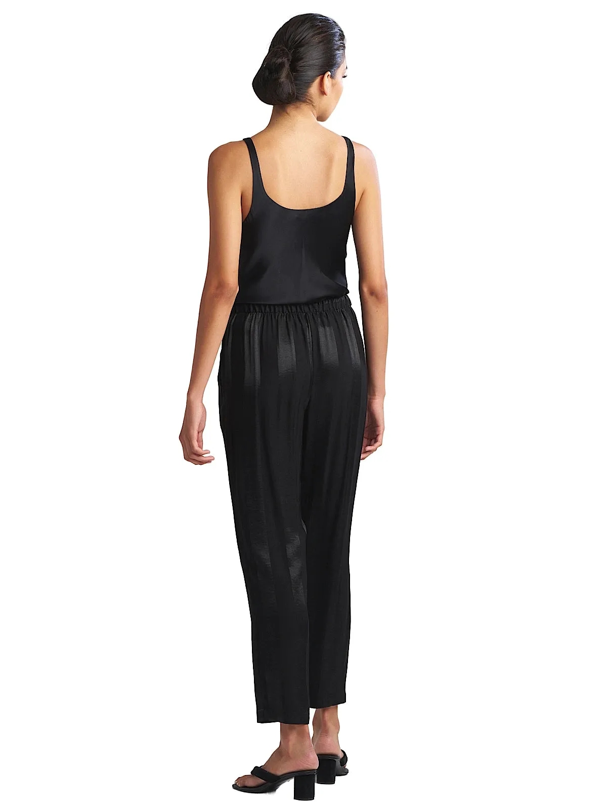 Satin Jacquard Stripe Pants ::RET