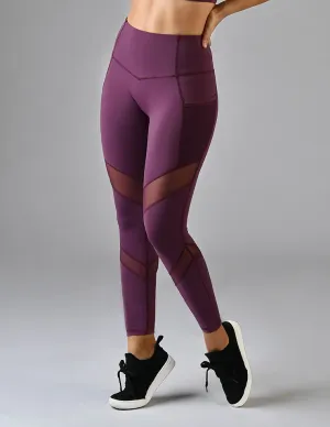 Sculpt Legging: Grape Wine