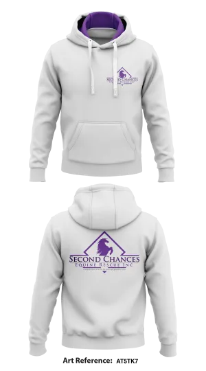 Second Chances Equine Rescue Store 1  Core Men's Hooded Performance Sweatshirt - At5tk7