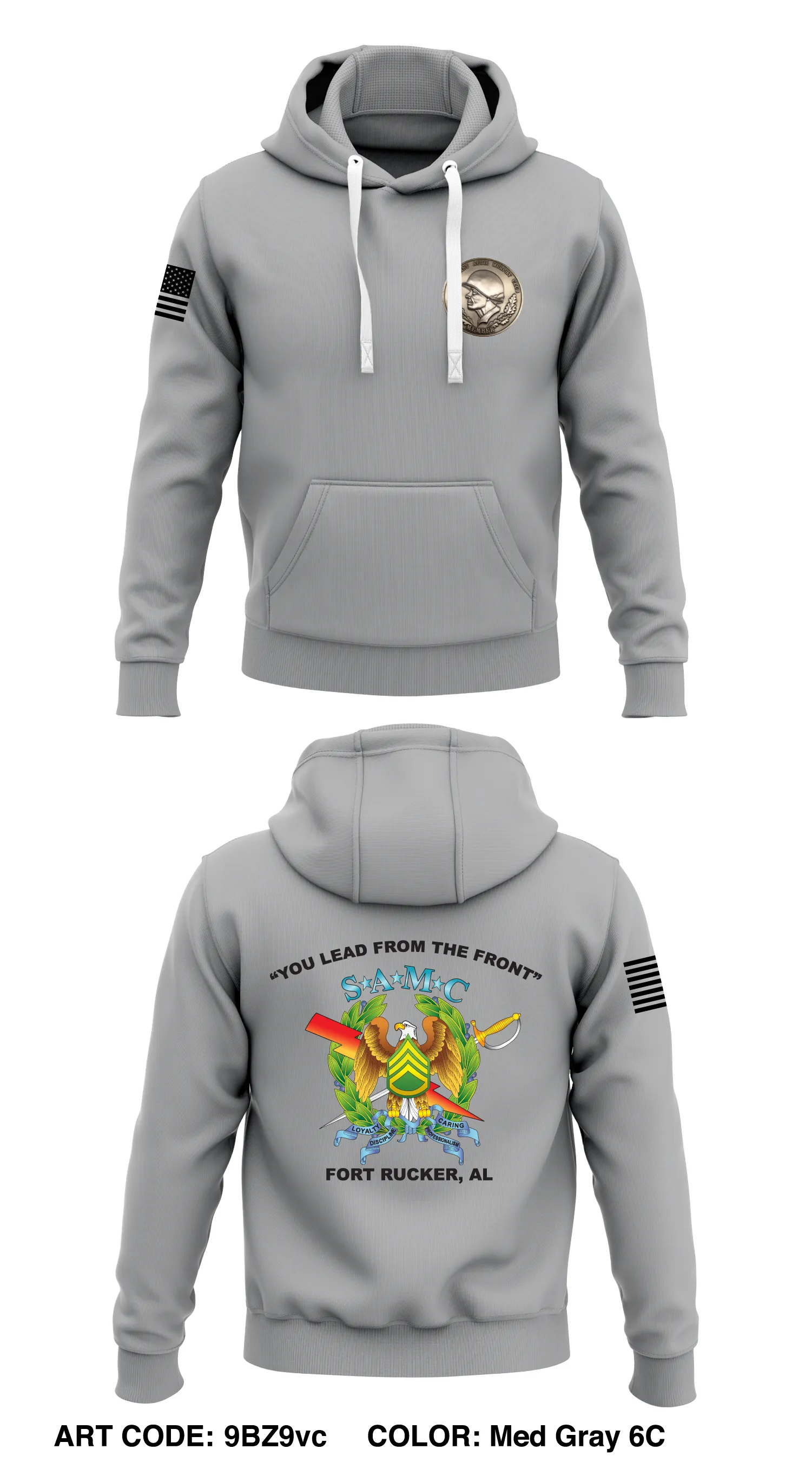 Sergeant Audie Murphy Club Fort Rucker, AL Store 1  Core Men's Hooded Performance Sweatshirt - 9BZ9vc
