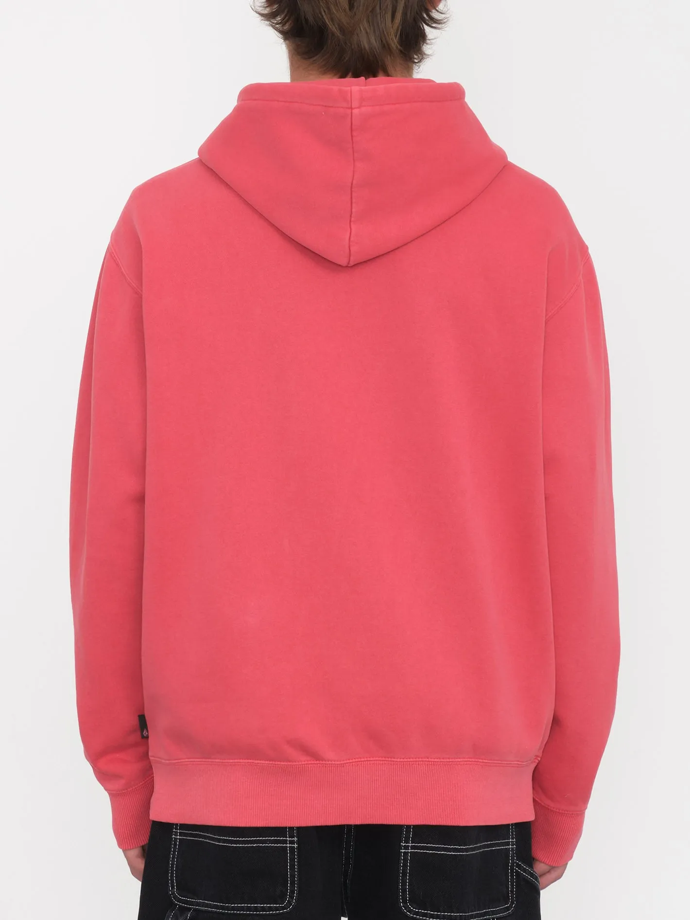 Single Stone Hoodie - WASHED RUBY
