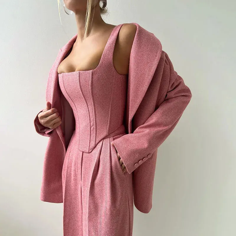Sophia™ - Chic Tailored Blazer Ensemble