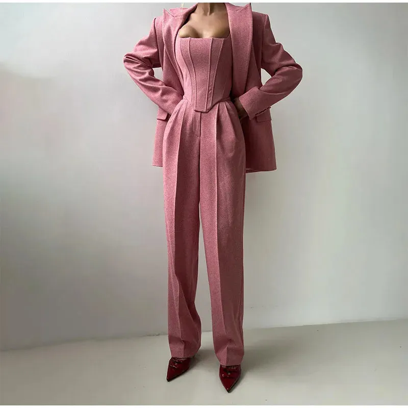 Sophia™ - Chic Tailored Blazer Ensemble