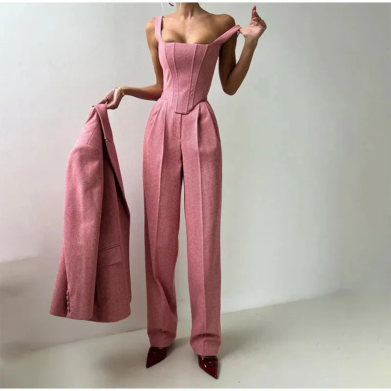 Sophia™ - Chic Tailored Blazer Ensemble
