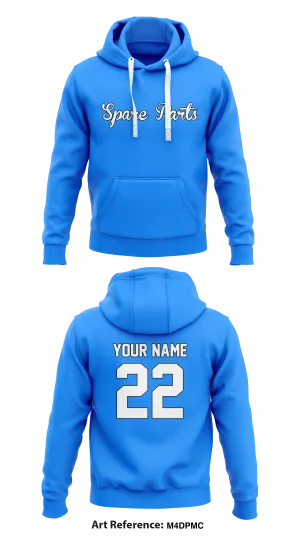 Spare Parts Store 1  Core Men's Hooded Performance Sweatshirt - M4DPmc