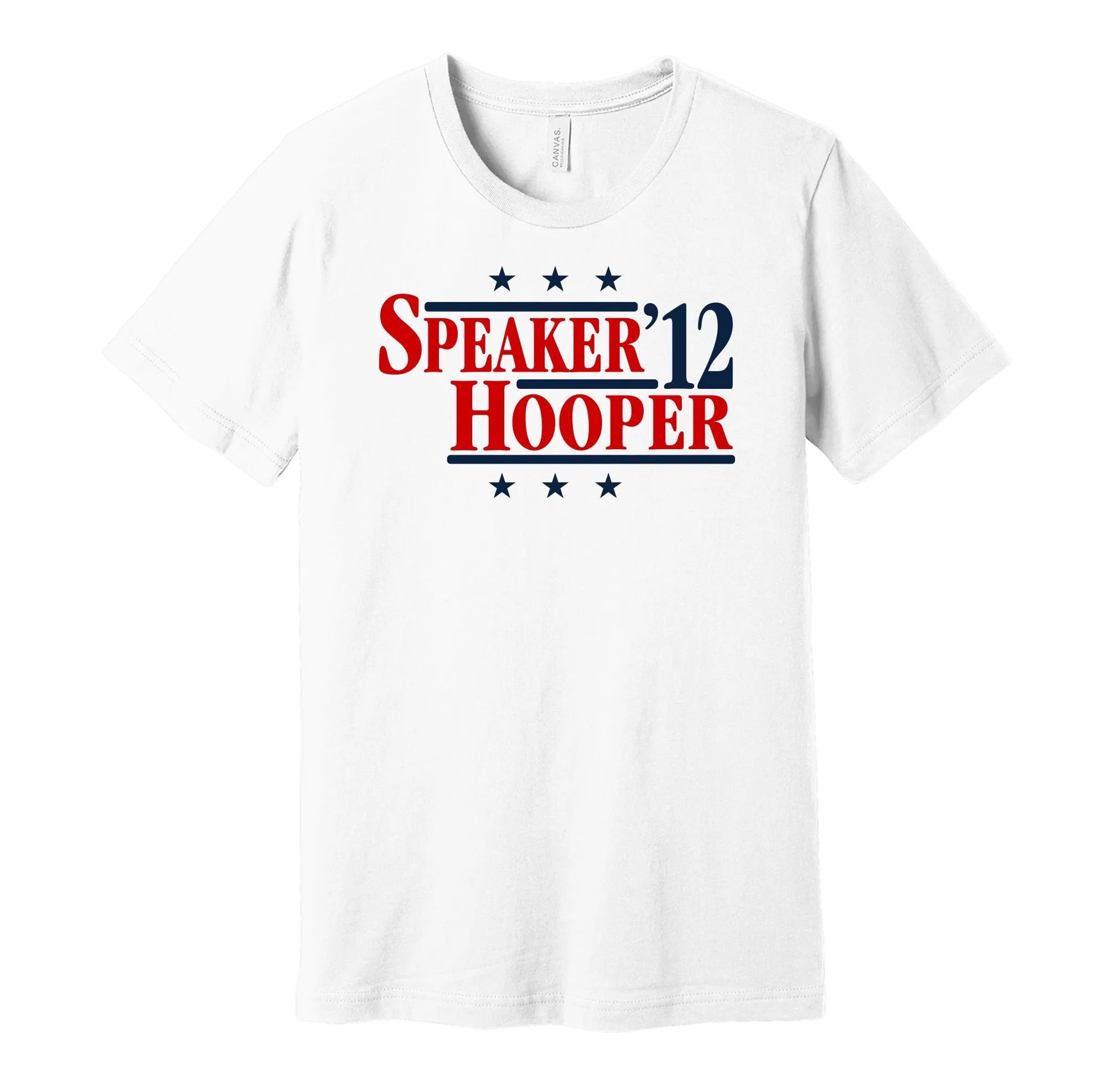 Speaker & Hooper '12 - Boston Baseball Legends Political Campaign Parody T-Shirt - Hyper Than Hype Shirts