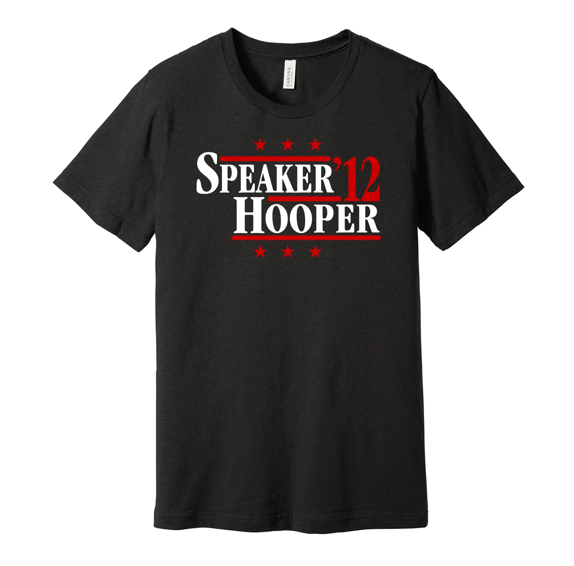 Speaker & Hooper '12 - Boston Baseball Legends Political Campaign Parody T-Shirt - Hyper Than Hype Shirts