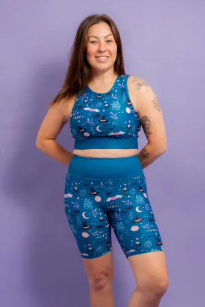 Spellbound (Navy) Sports Bra