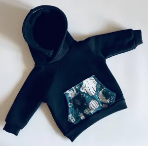 Spooky Season Hoodie - 0/3 months