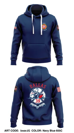 Station 39 Store 1  Core Men's Hooded Performance Sweatshirt - bwarJG