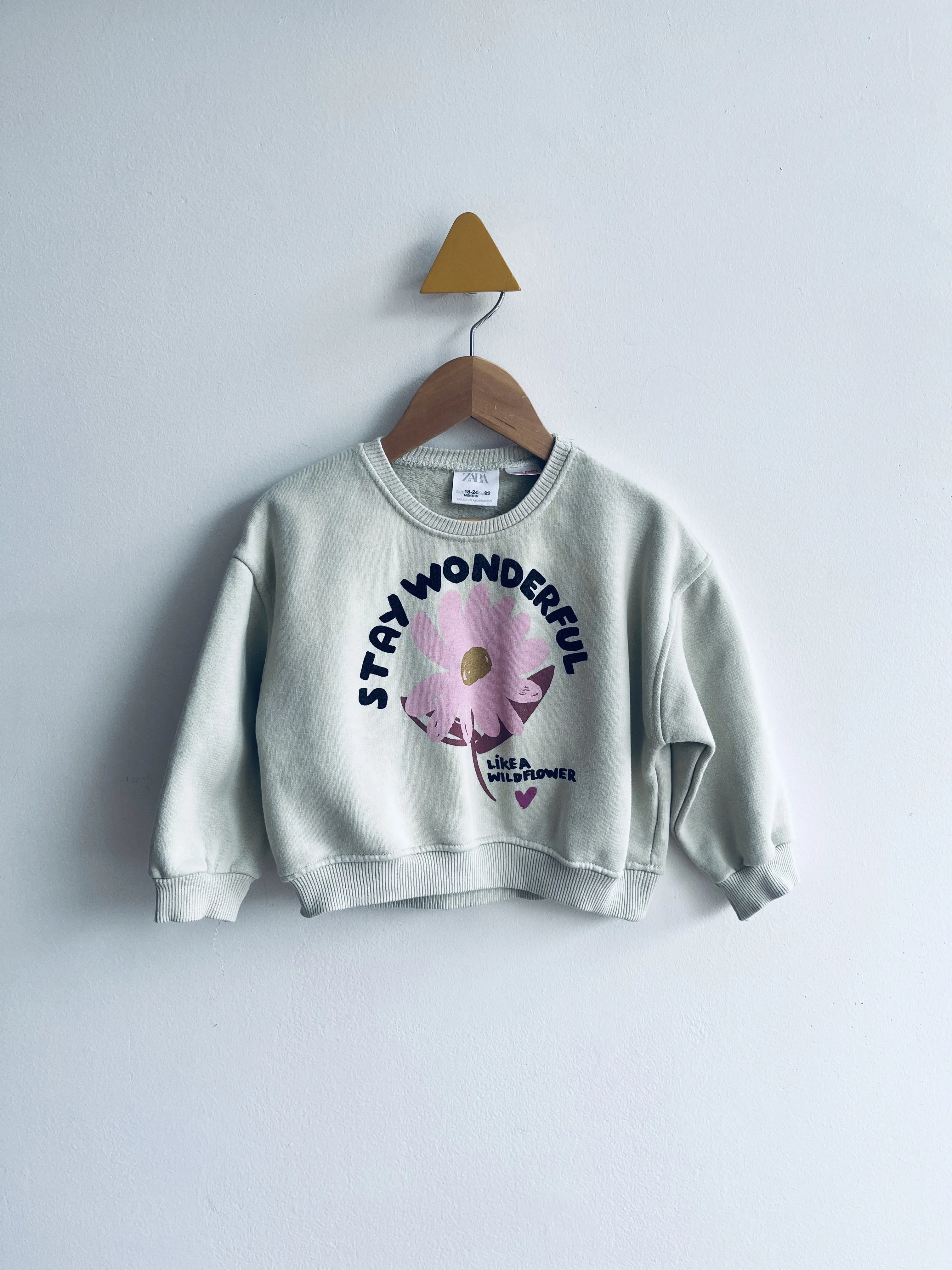Stay Wonderful Sweatshirt // 18-24M