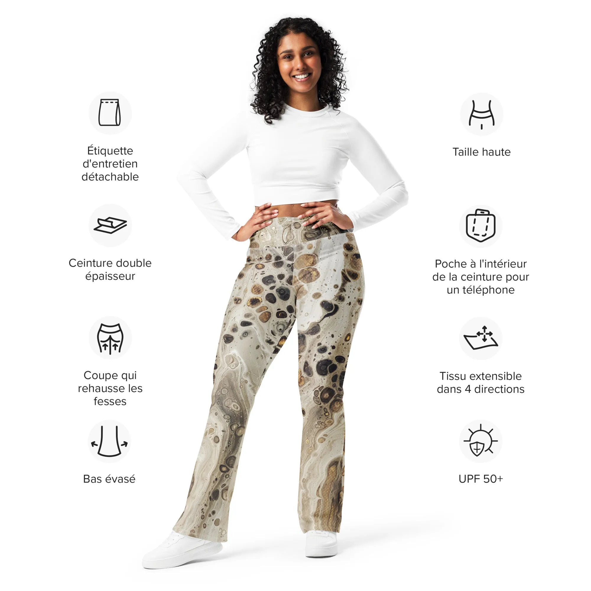 Stone Cold Stunner Flare leggings