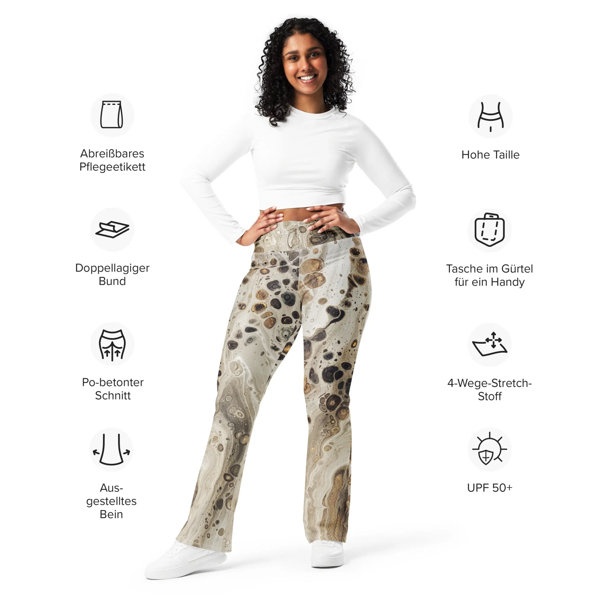 Stone Cold Stunner Flare leggings