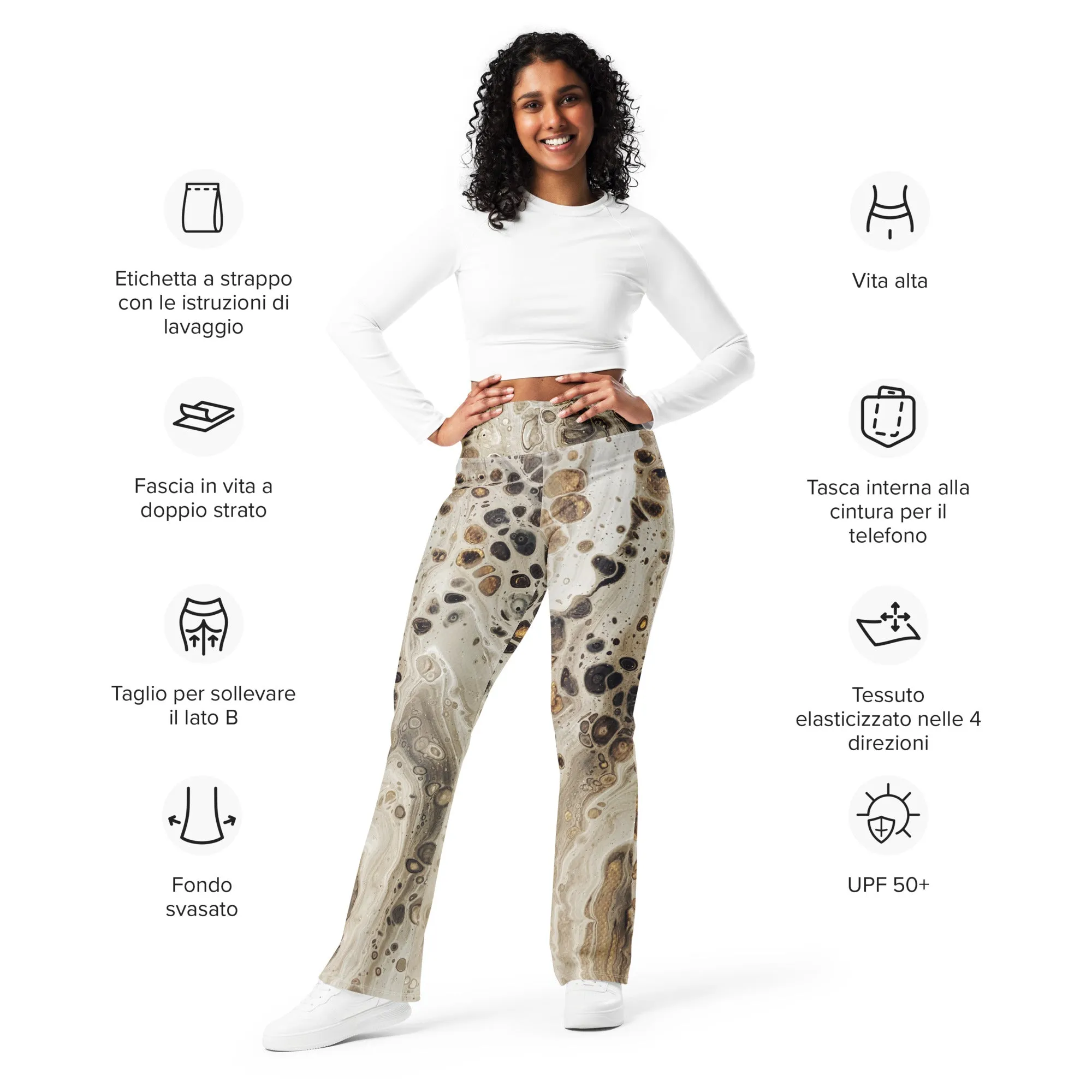 Stone Cold Stunner Flare leggings