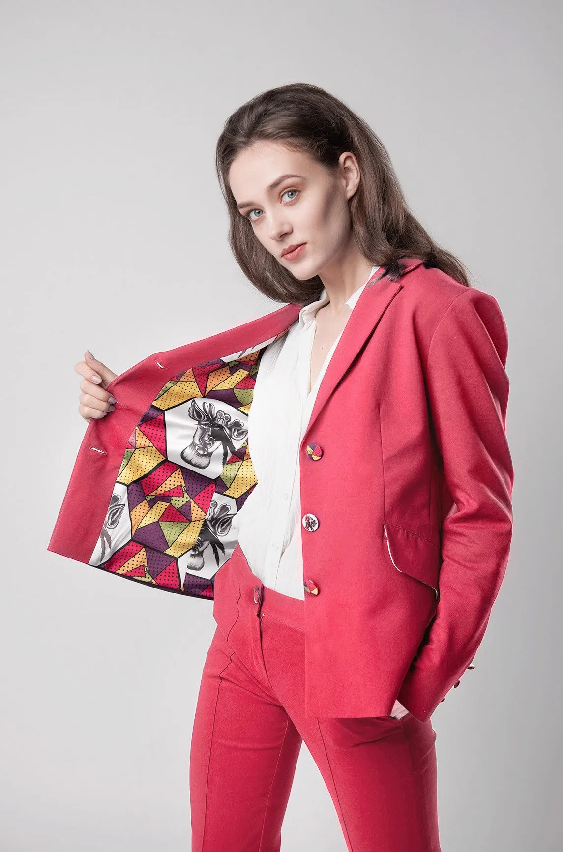 Suit Tailored Blazer & Trousers Set