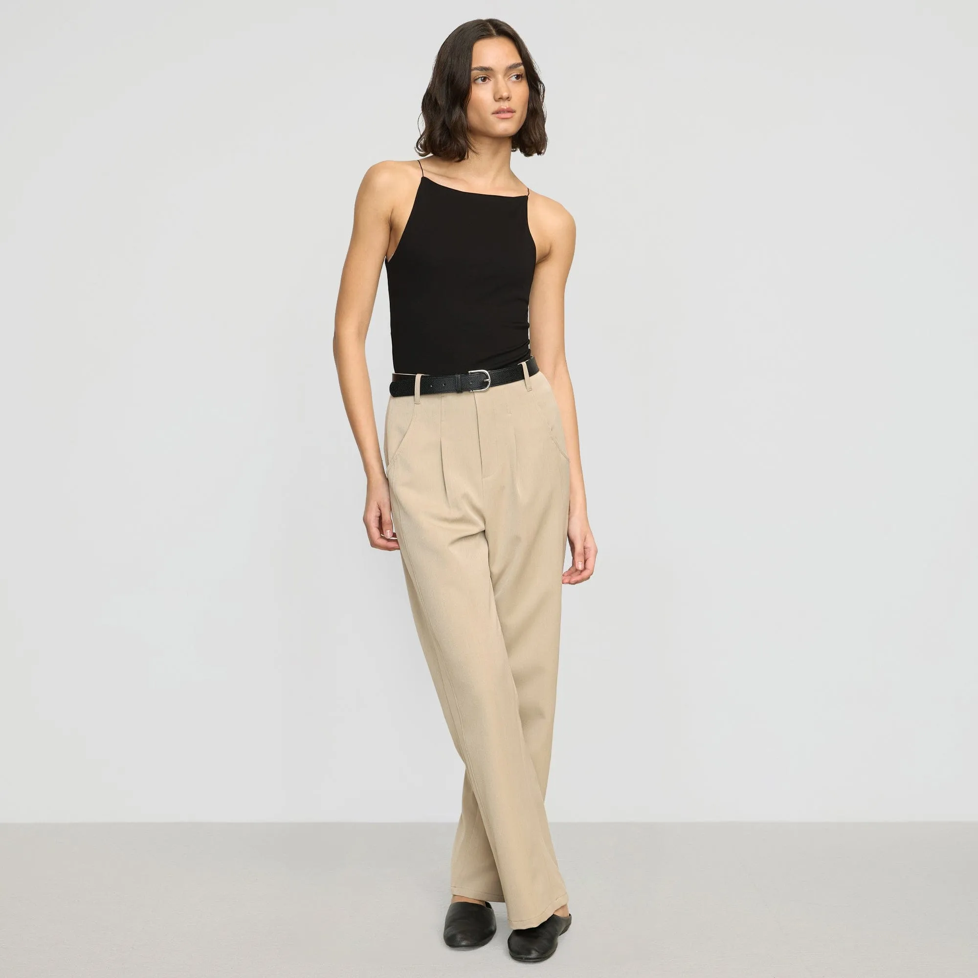 Suni Tailored Straight Leg Pant