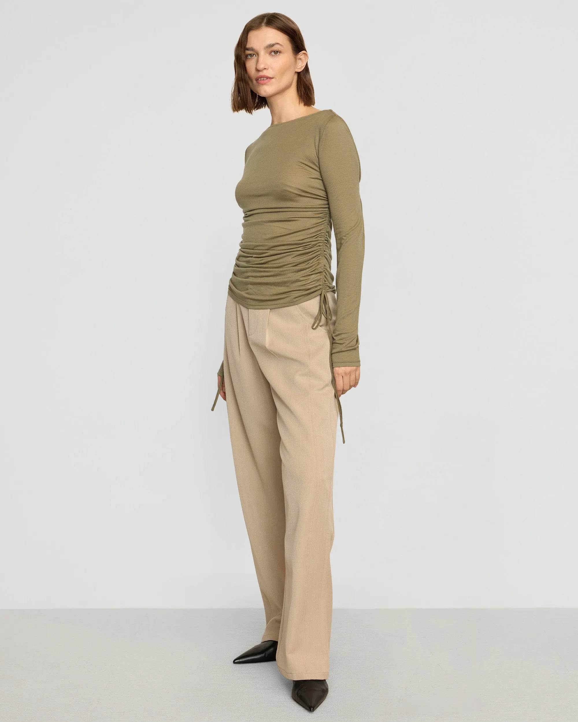 Suni Tailored Straight Leg Pant