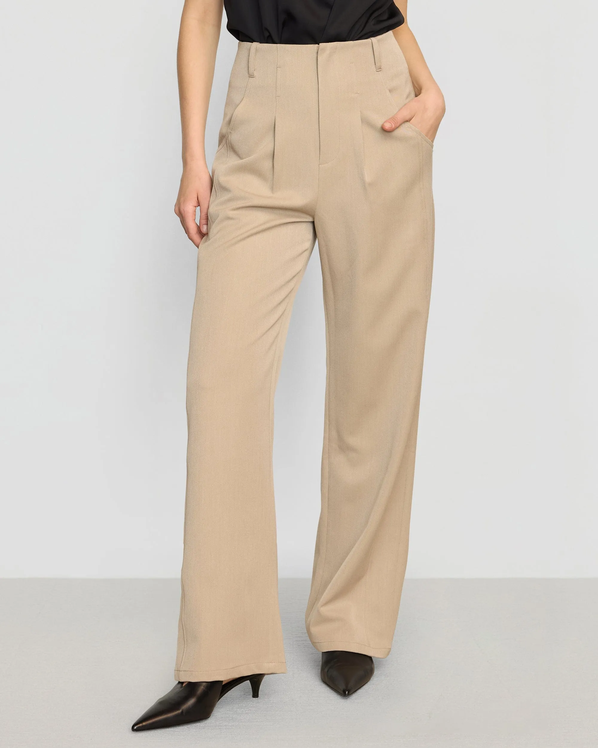 Suni Tailored Straight Leg Pant