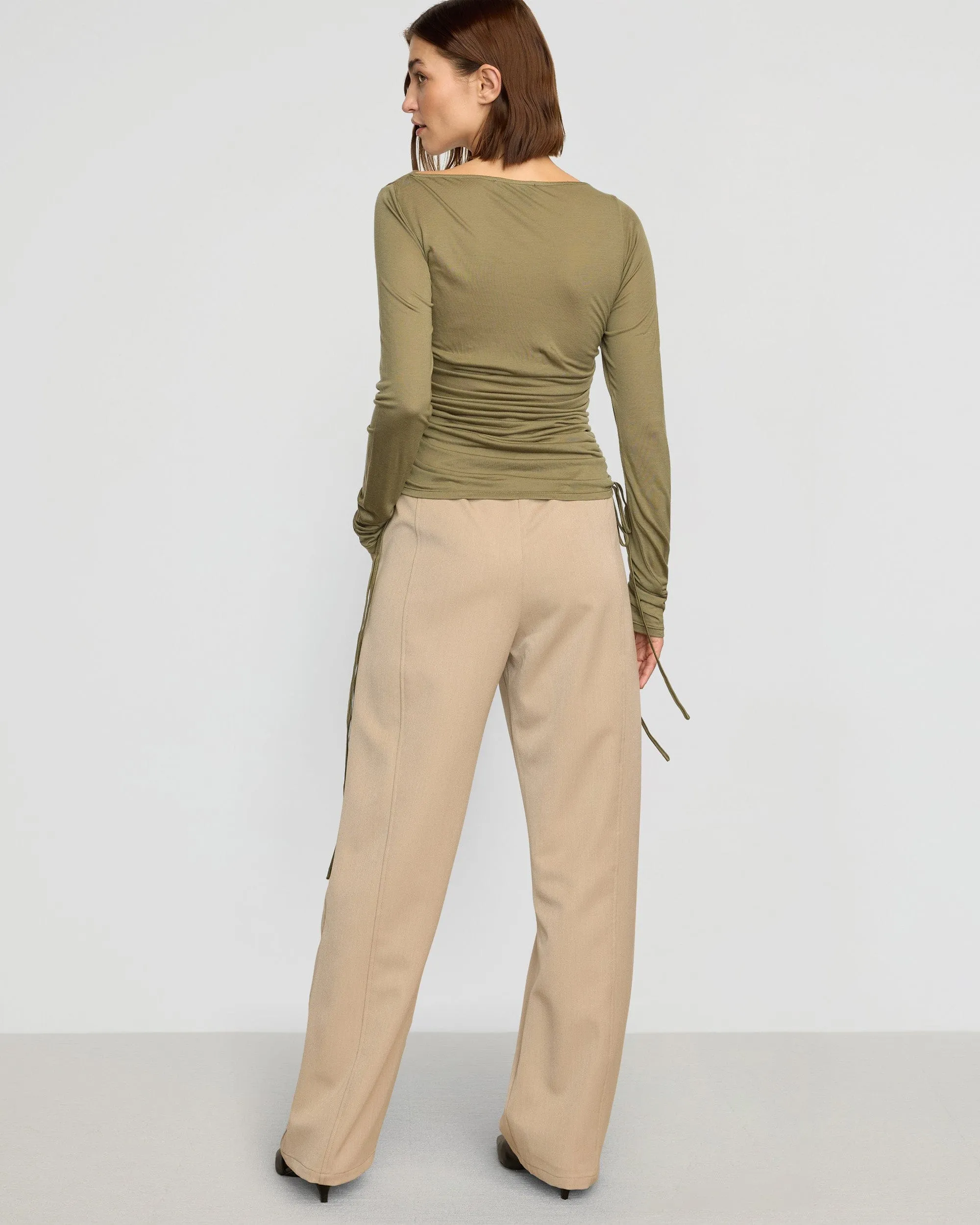 Suni Tailored Straight Leg Pant