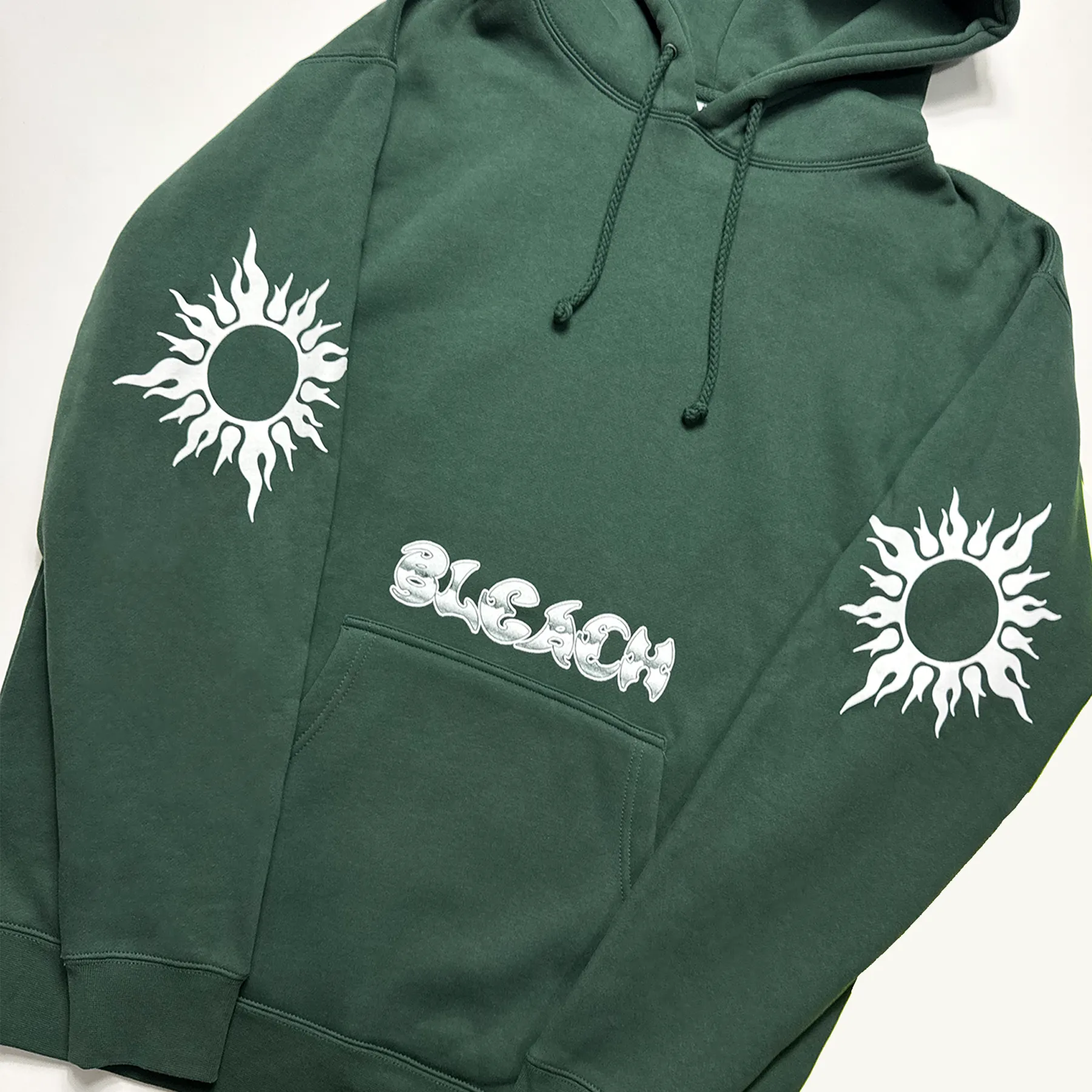 Sunshine Hooded Sweatshirt - Alpine Green/White