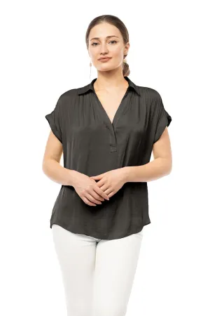 T195 V SLINKY BLOUSE