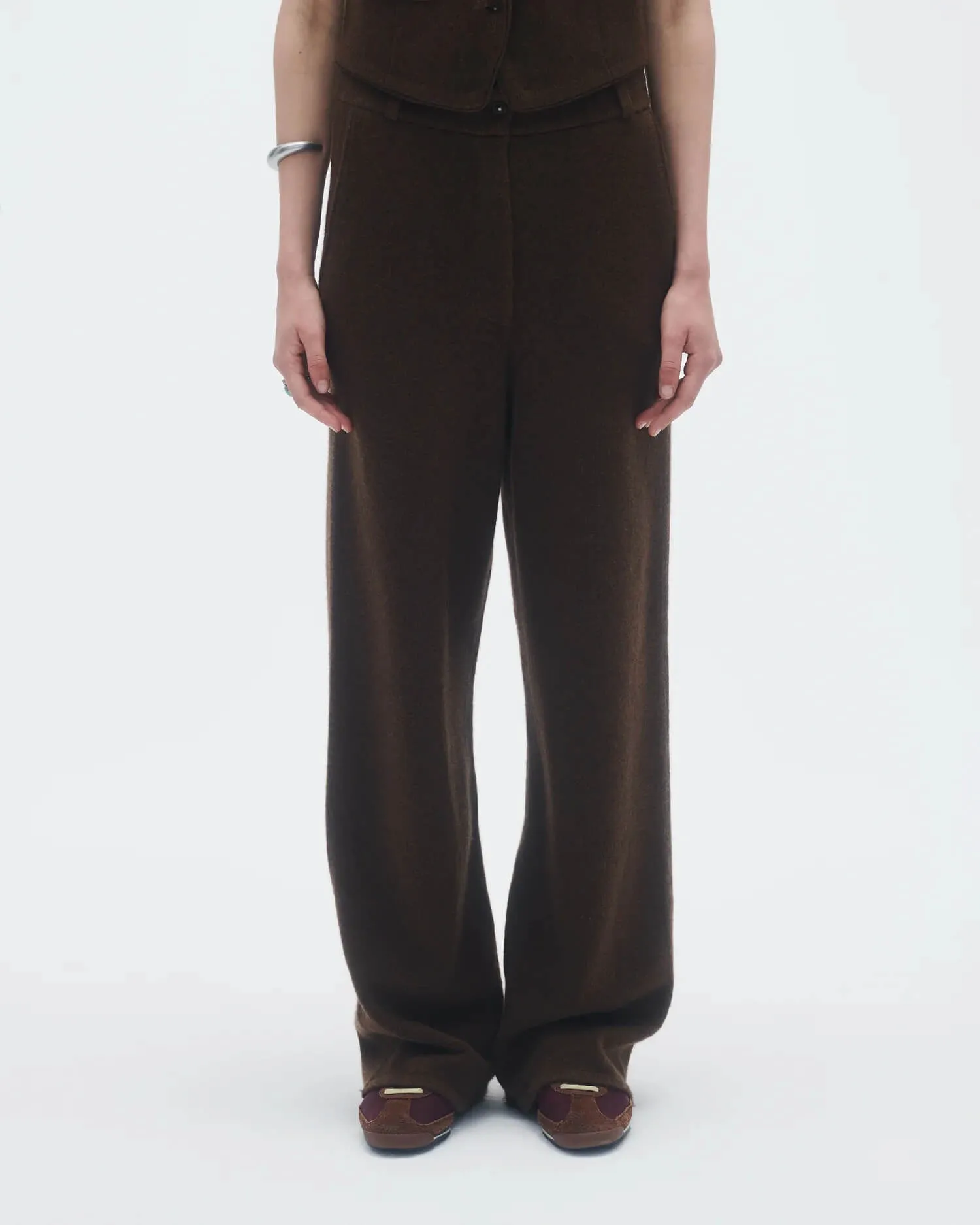 Tailored Trouser in Chestnut