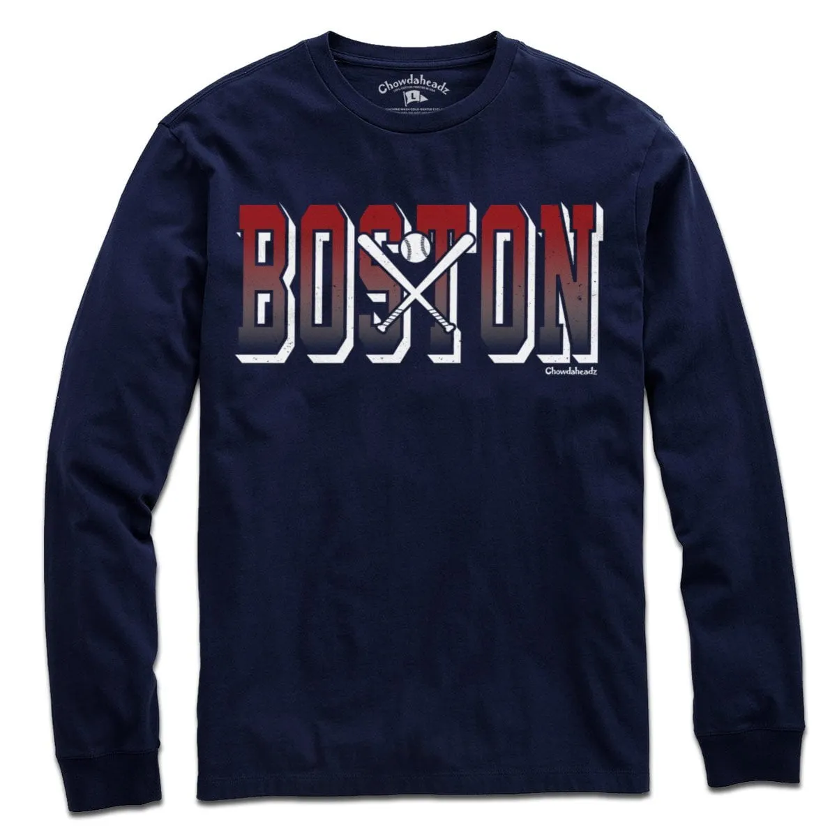 Tall Block Boston Baseball T-Shirt
