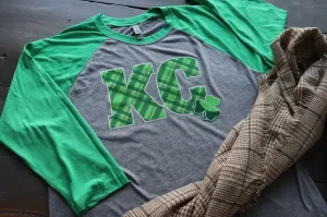 Tartan Plaid KC with Shamrock