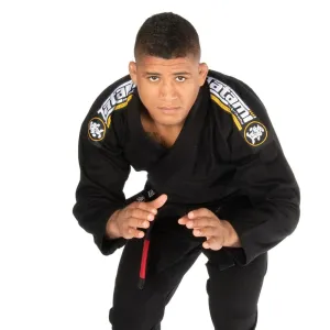 TATAMI NOVA ABSOLUTE BLACK GI - FREE WHITE BELT