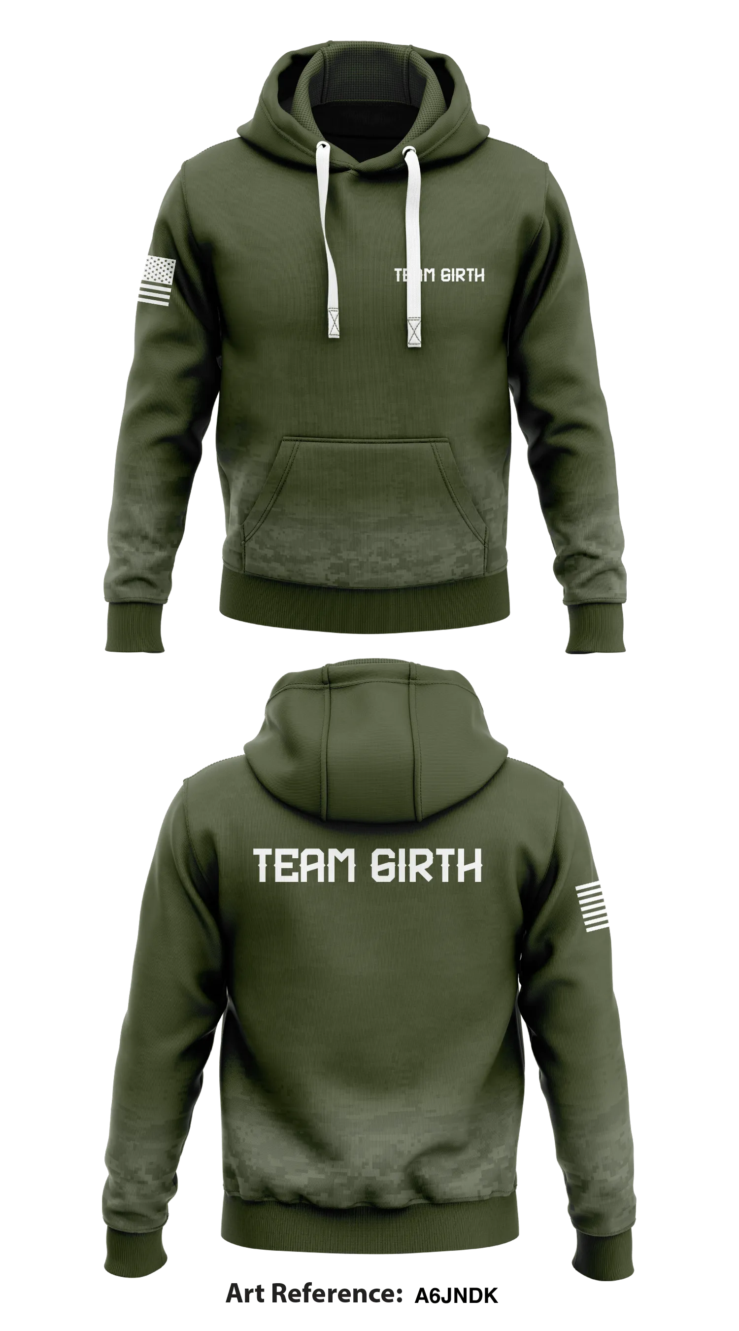 Team Girth Store 1  Core Men's Hooded Performance Sweatshirt - a6jnDk