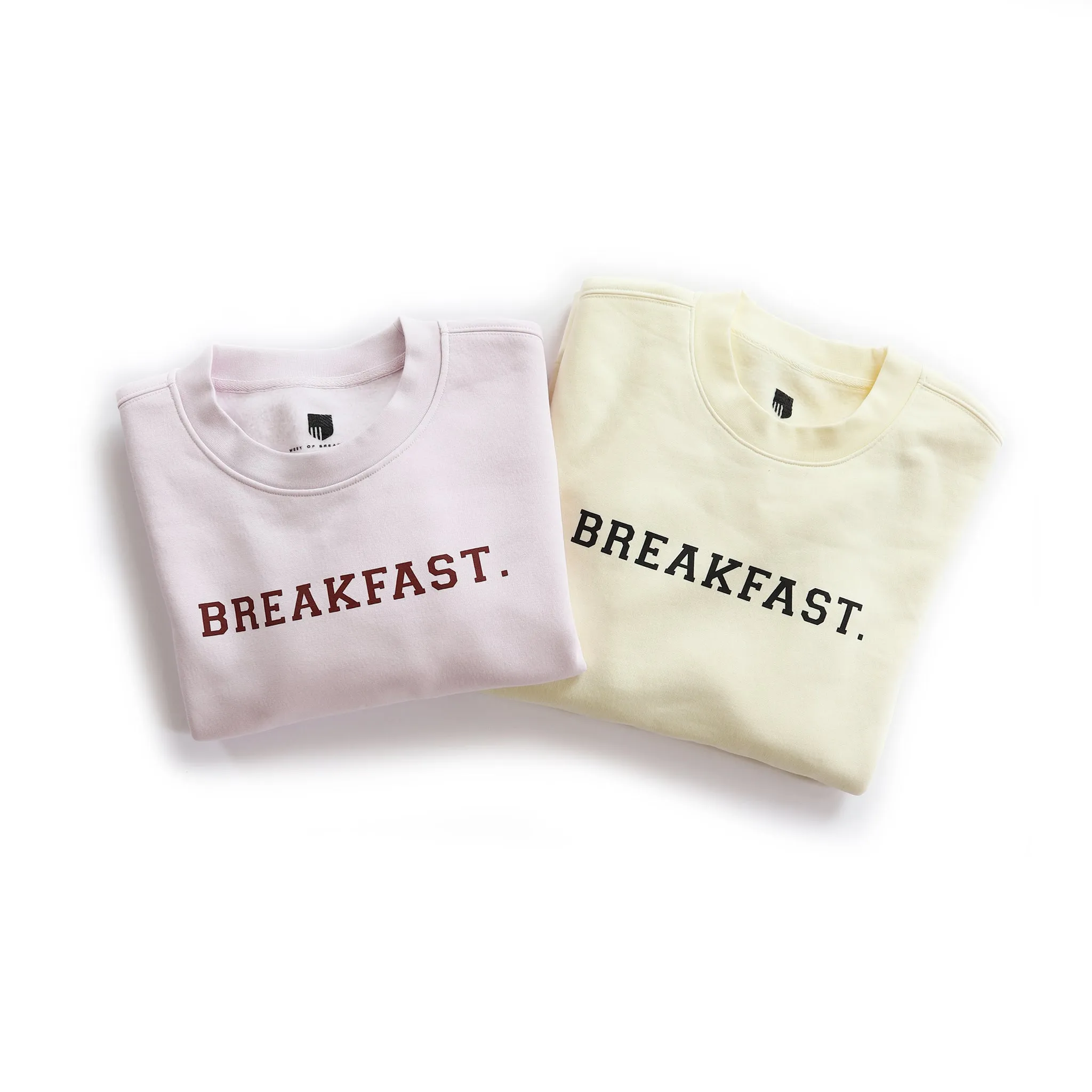 The Breakfast Crewneck in Butter.