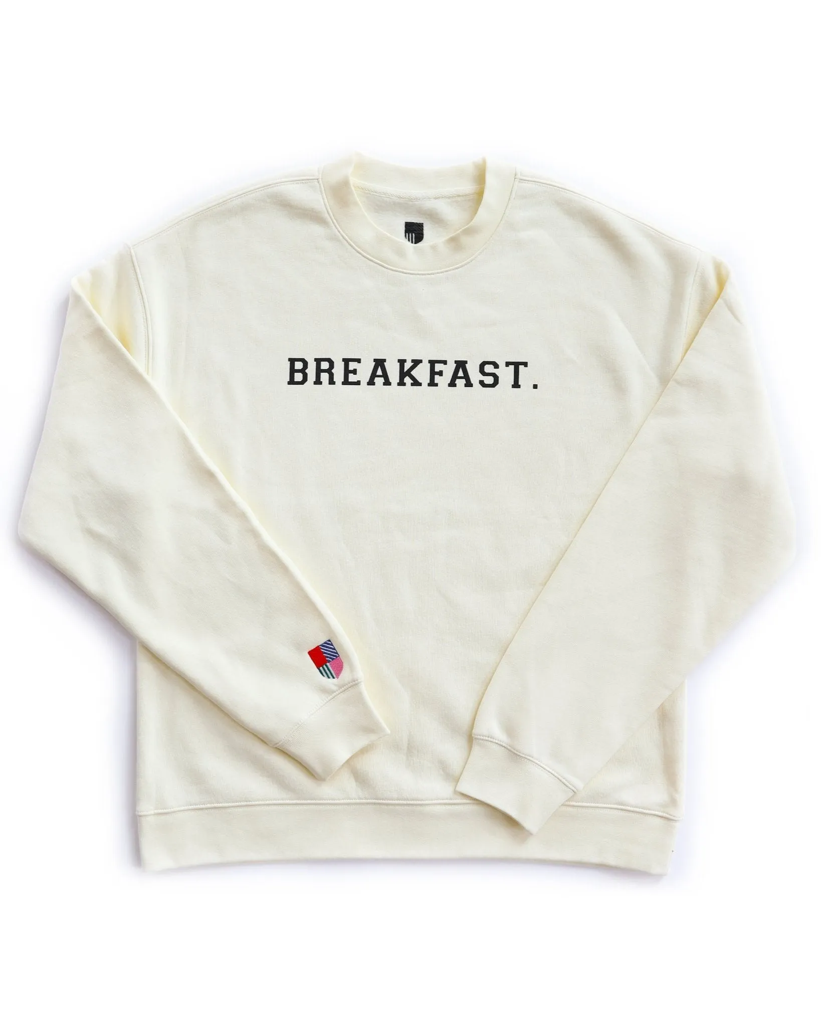 The Breakfast Crewneck in Butter.