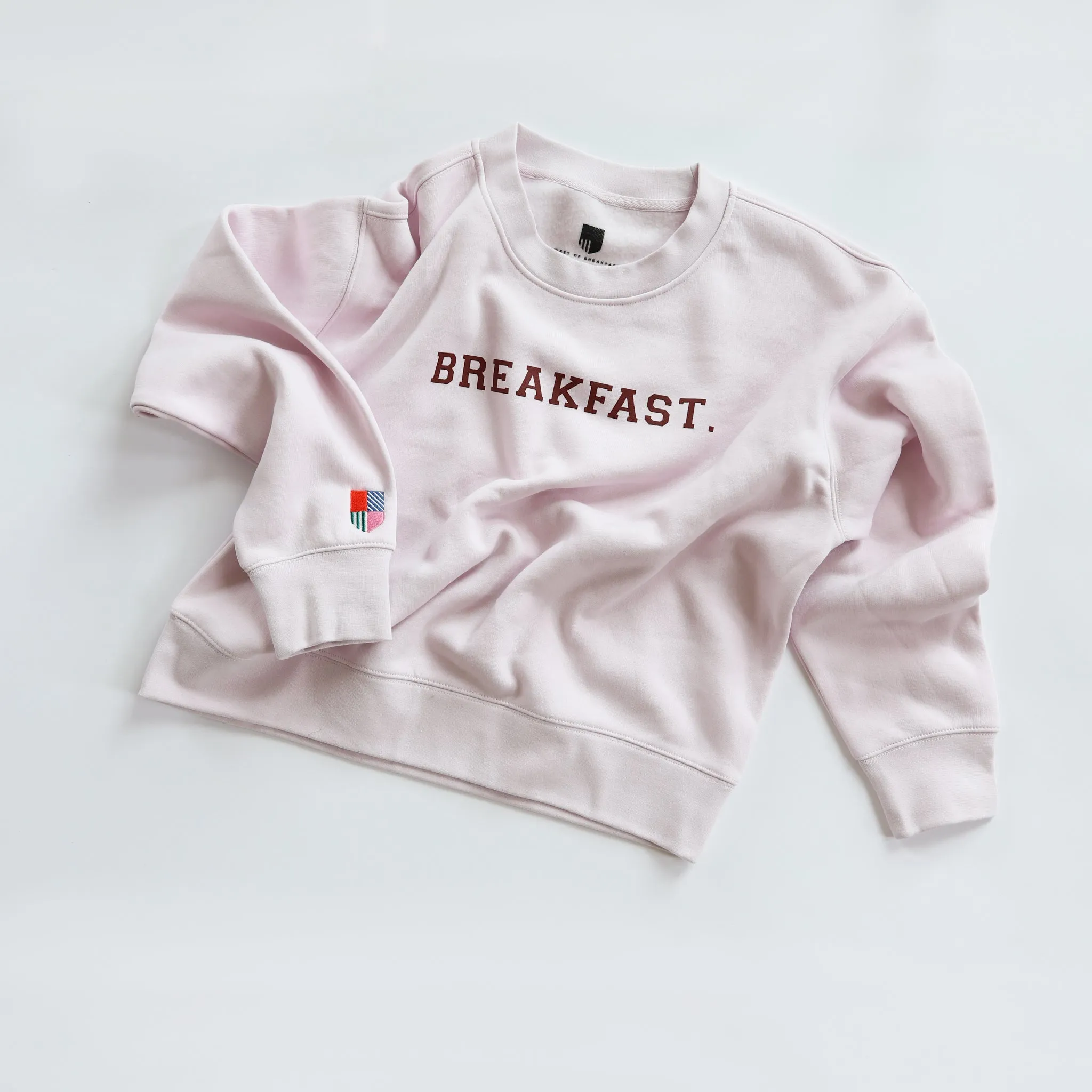 The Breakfast Crewneck in Orchid.