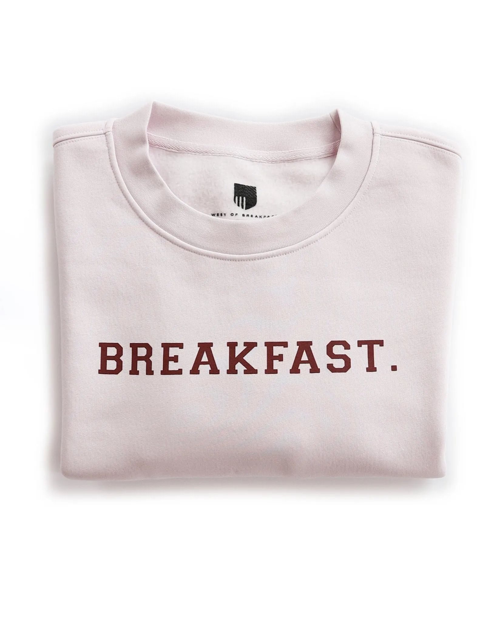 The Breakfast Crewneck in Orchid.
