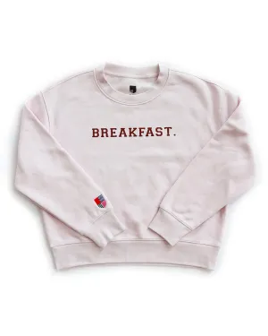 The Breakfast Crewneck in Orchid.