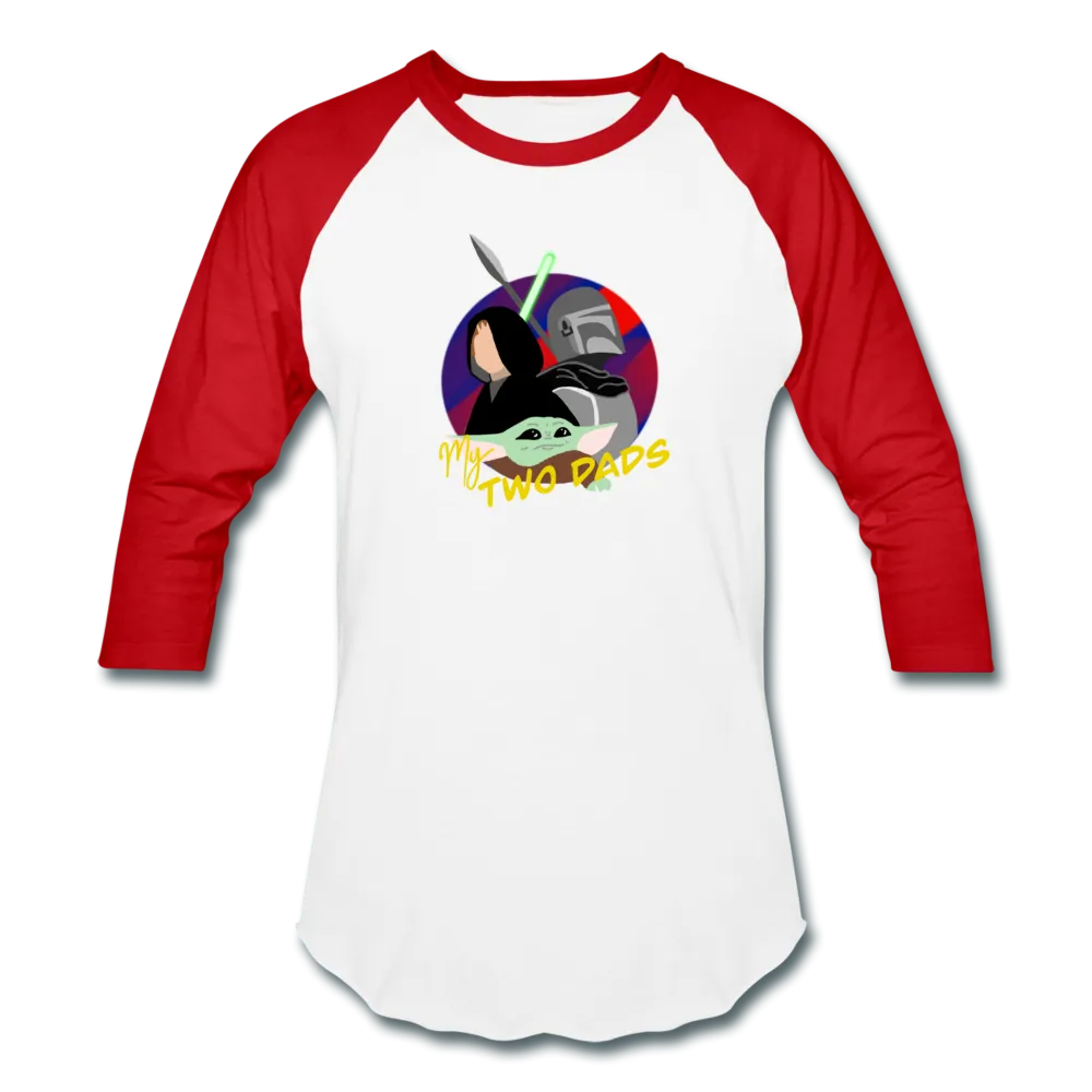 The Child My Two Dads - Baseball T-Shirt