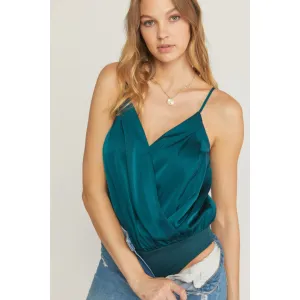 The Fierce and Fabulous Bodysuit in Hunter Green