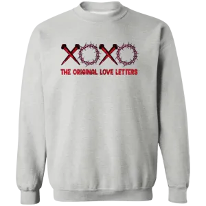 The Original Love Letters Crewneck Pullover Sweatshirt