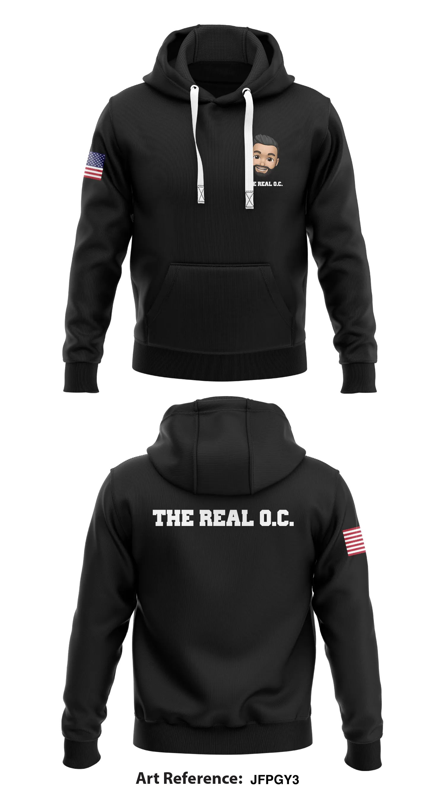 The Real O.C. Store 1  Core Men's Hooded Performance Sweatshirt - JfPGy3