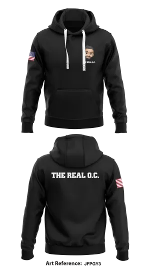 The Real O.C. Store 1  Core Men's Hooded Performance Sweatshirt - JfPGy3