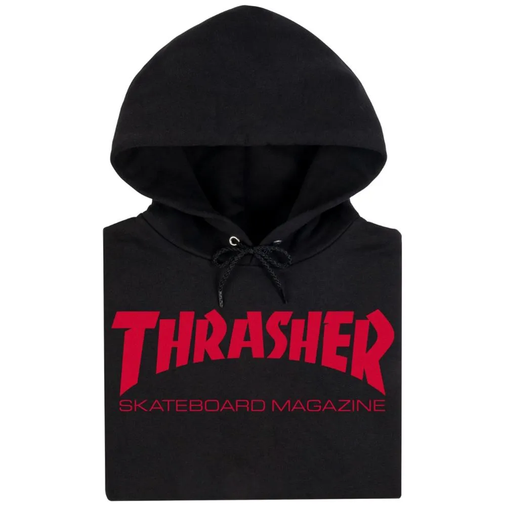 Thrasher Skate Mag Hoody - Black Red