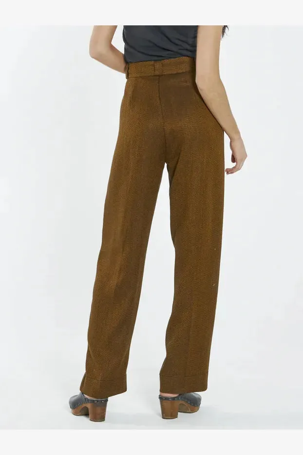 THRILLS RESTRAINT TAPERED PANT - GOLD