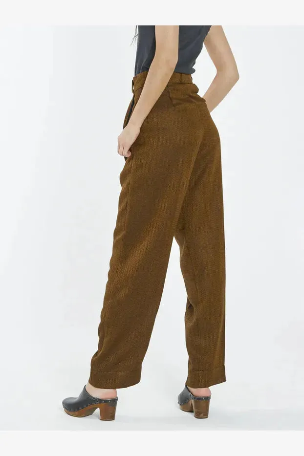 THRILLS RESTRAINT TAPERED PANT - GOLD