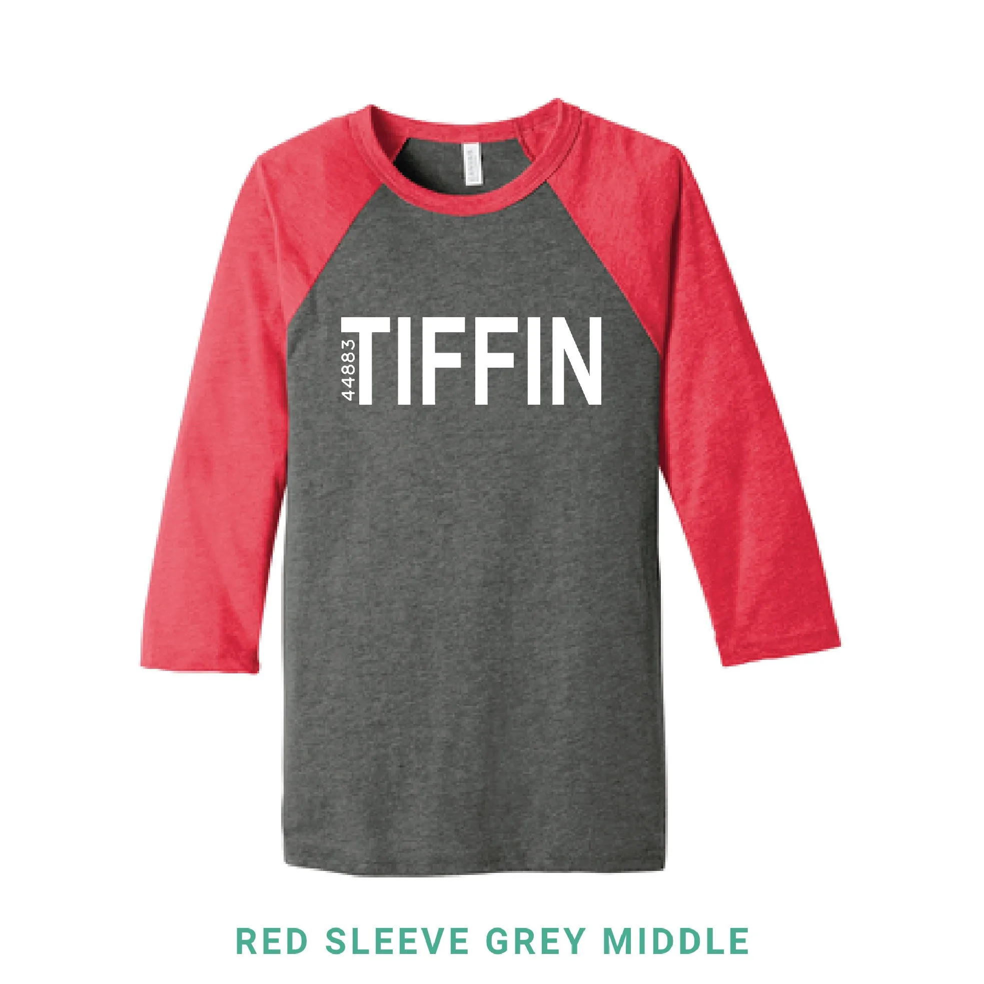 Tiffin Zip Baseball T-Shirt