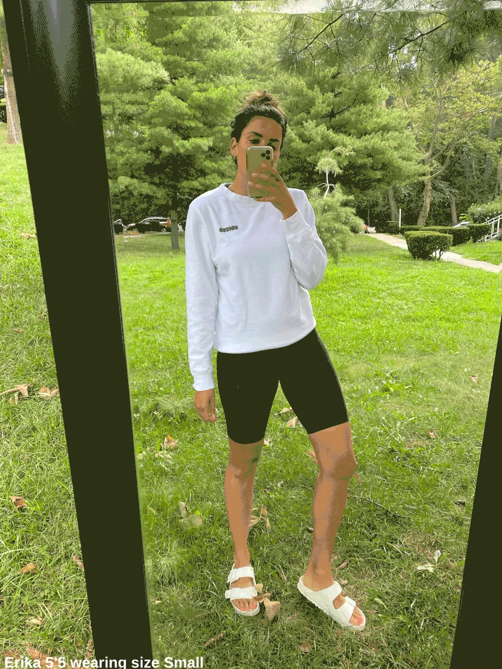 Tillie Crew - Vintage White w/All the Feels