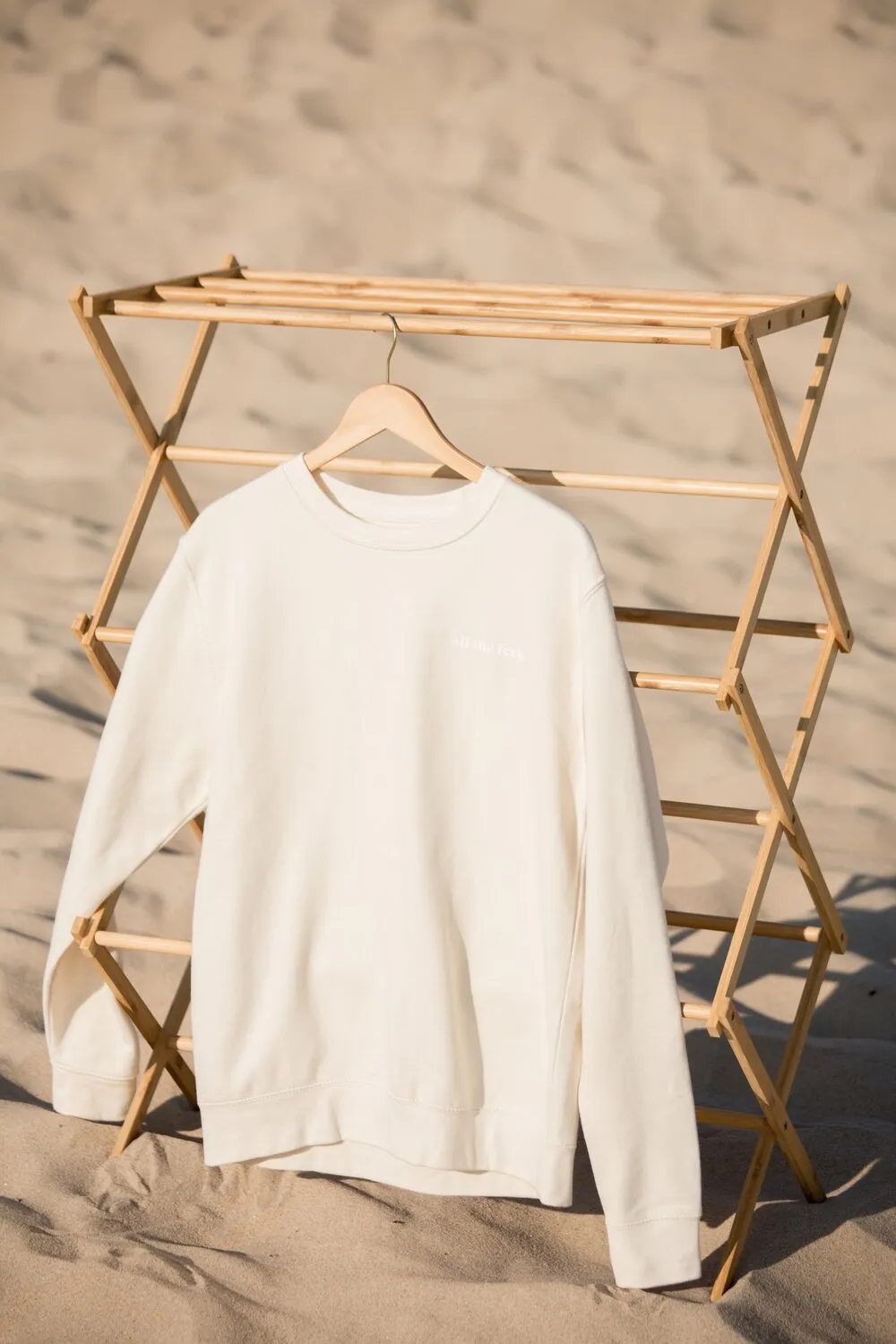 Tillie Crew - Vintage White w/All the Feels