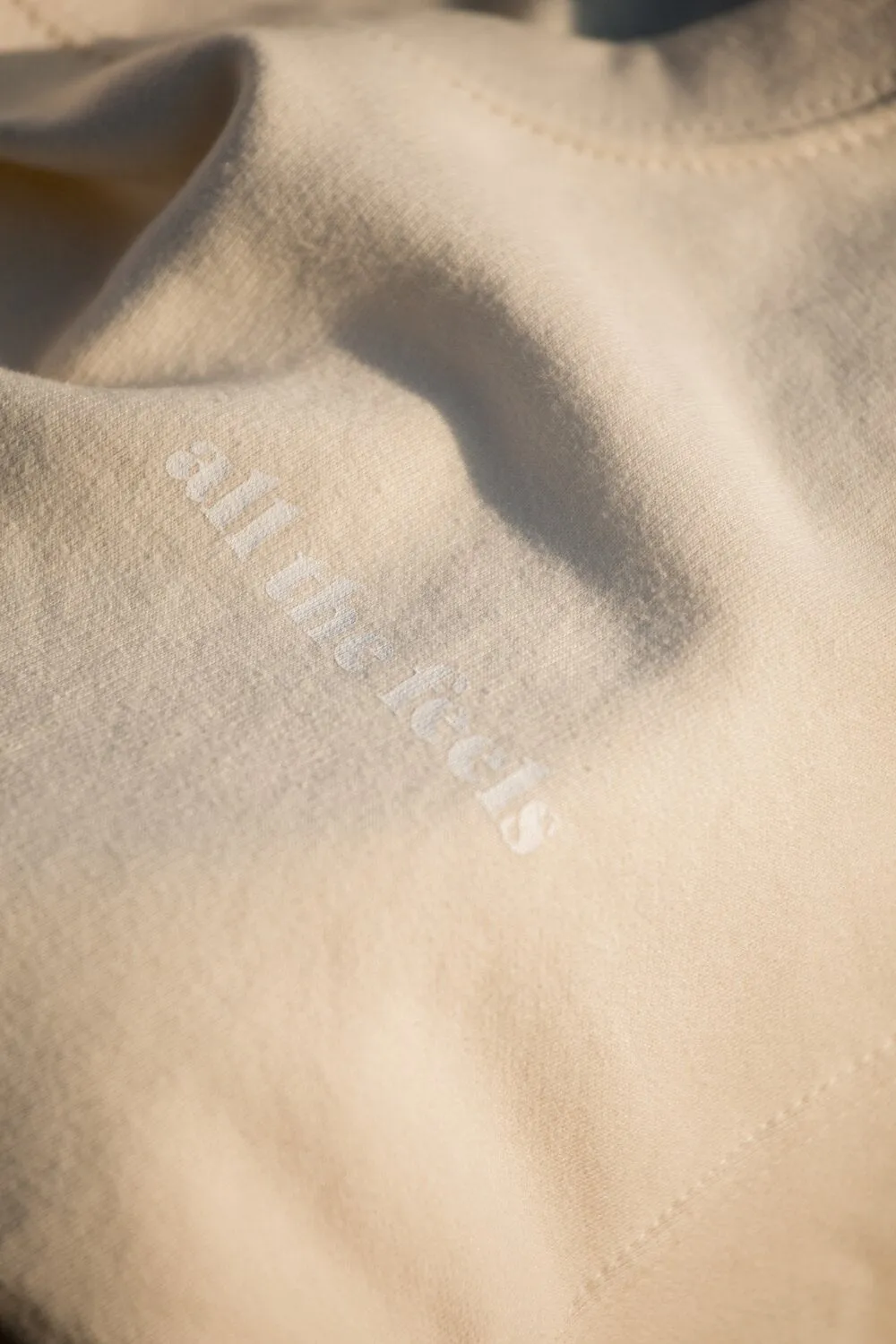 Tillie Crew - Vintage White w/All the Feels