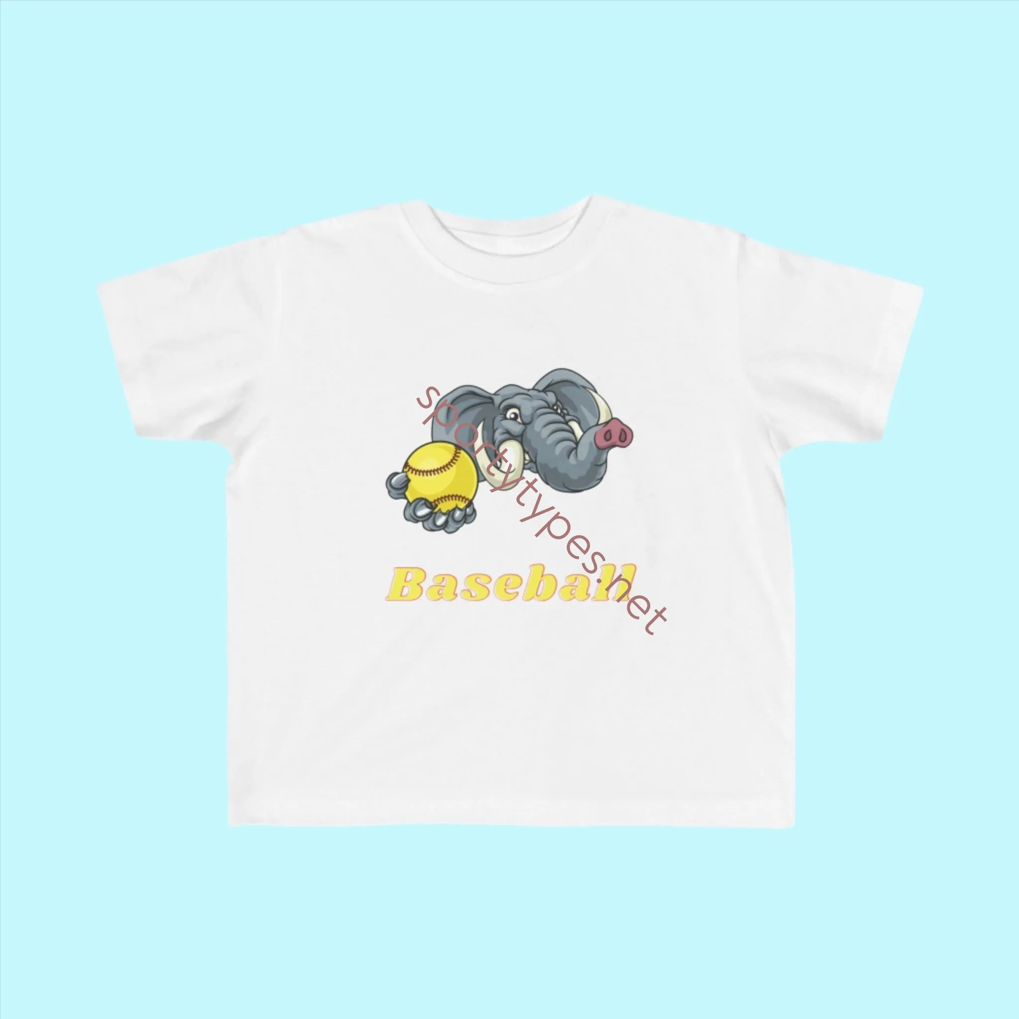 Toddler Baseball Fan Jersey T-Shirt