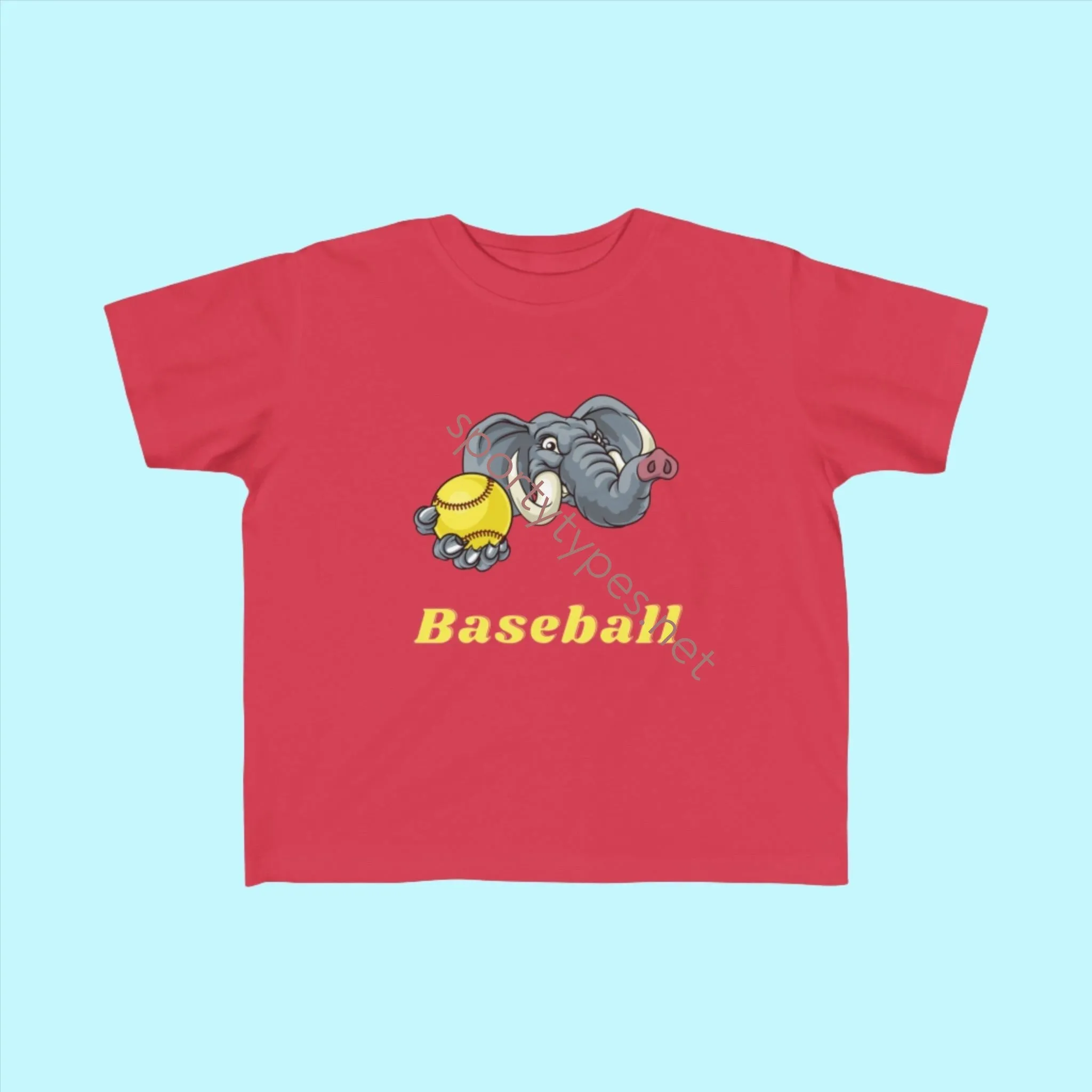 Toddler Baseball Fan Jersey T-Shirt