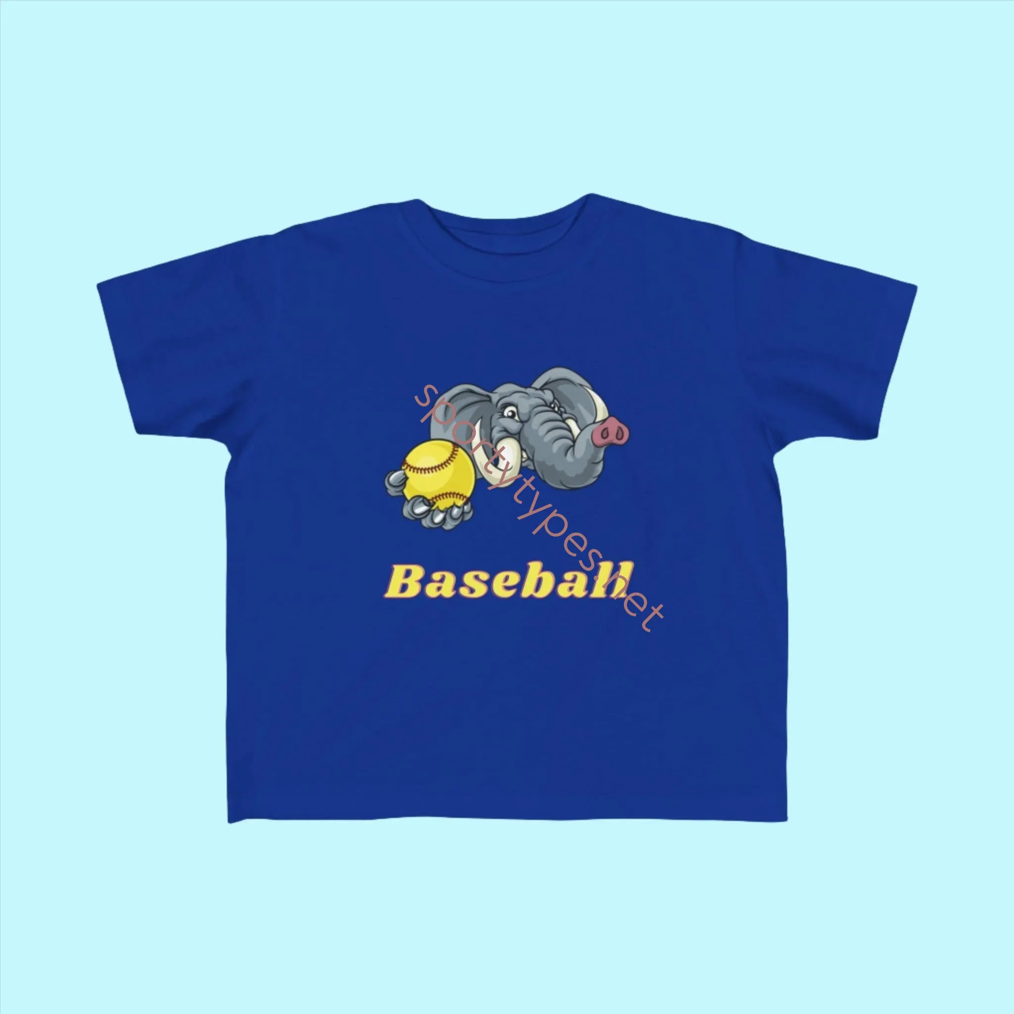 Toddler Baseball Fan Jersey T-Shirt